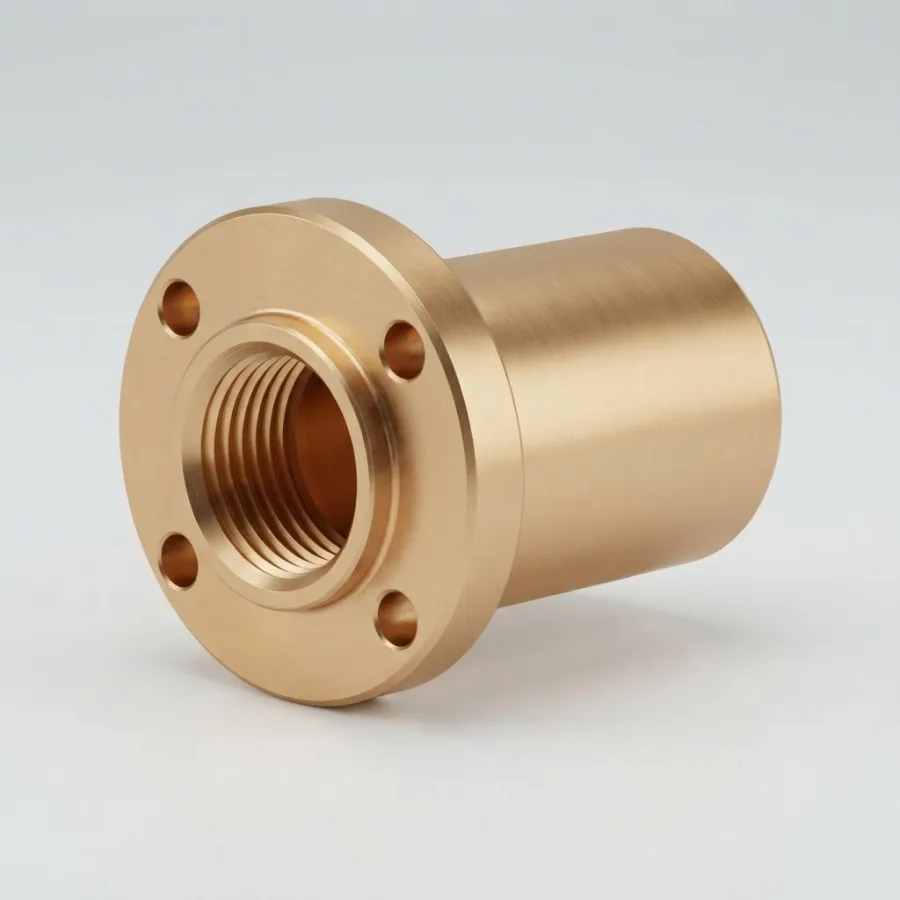 TR 20x4 Trapez Mil Somunu (Bronz)